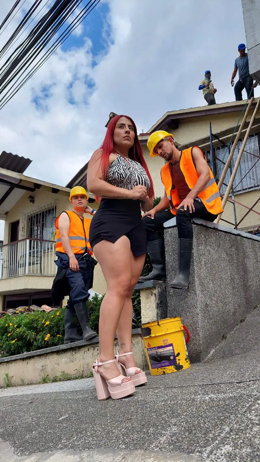 Escena de Acoso a la inversa